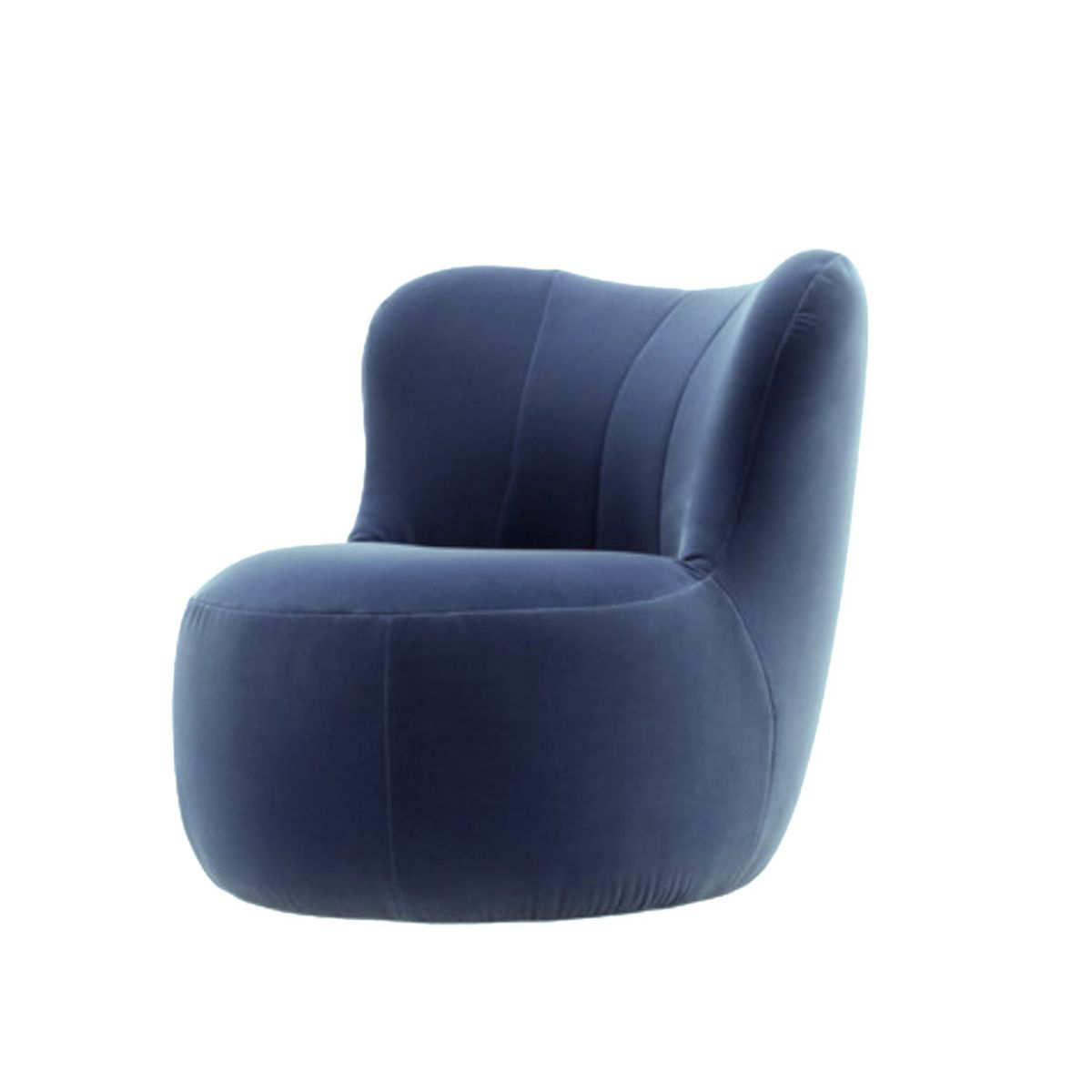 HOGAR & SPACIOS - HYS PUFF KIND AZUL NOCHE