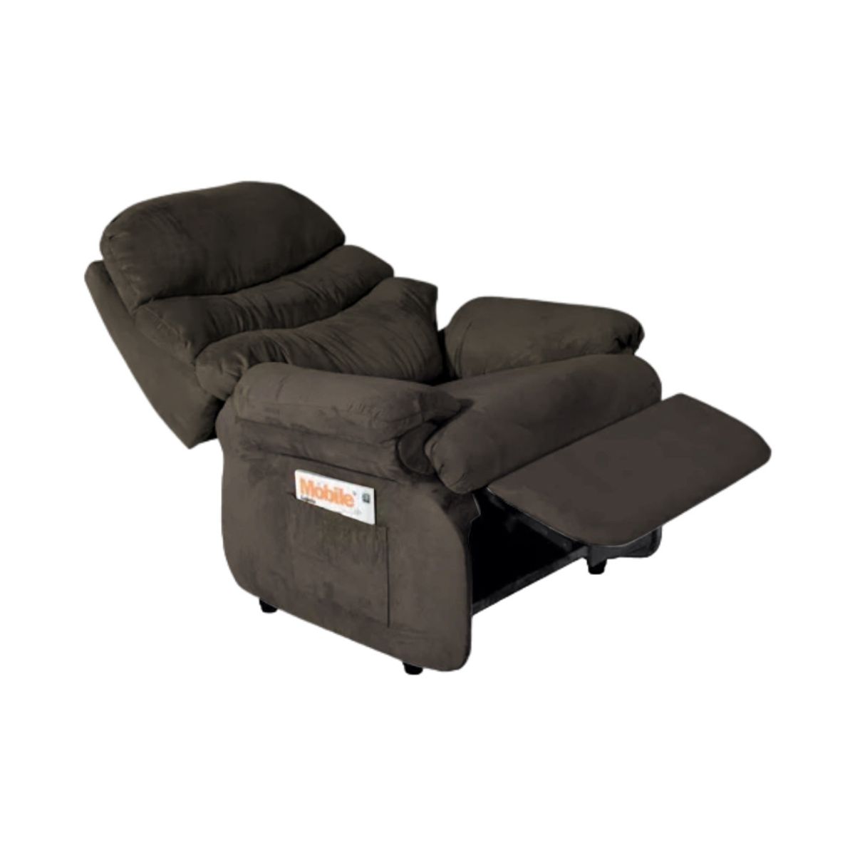 HOGAR & SPACIOS - HYS RECLINABLE CANO MARRON