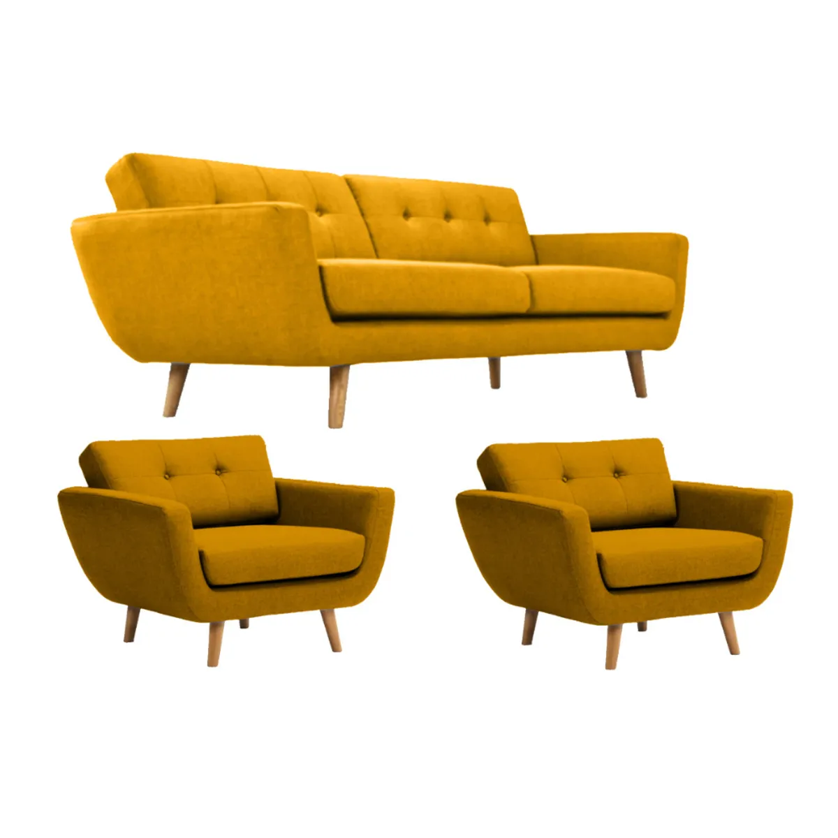 HOGAR & SPACIOS - HYS SALA 3 1 1 CAIRO ORO