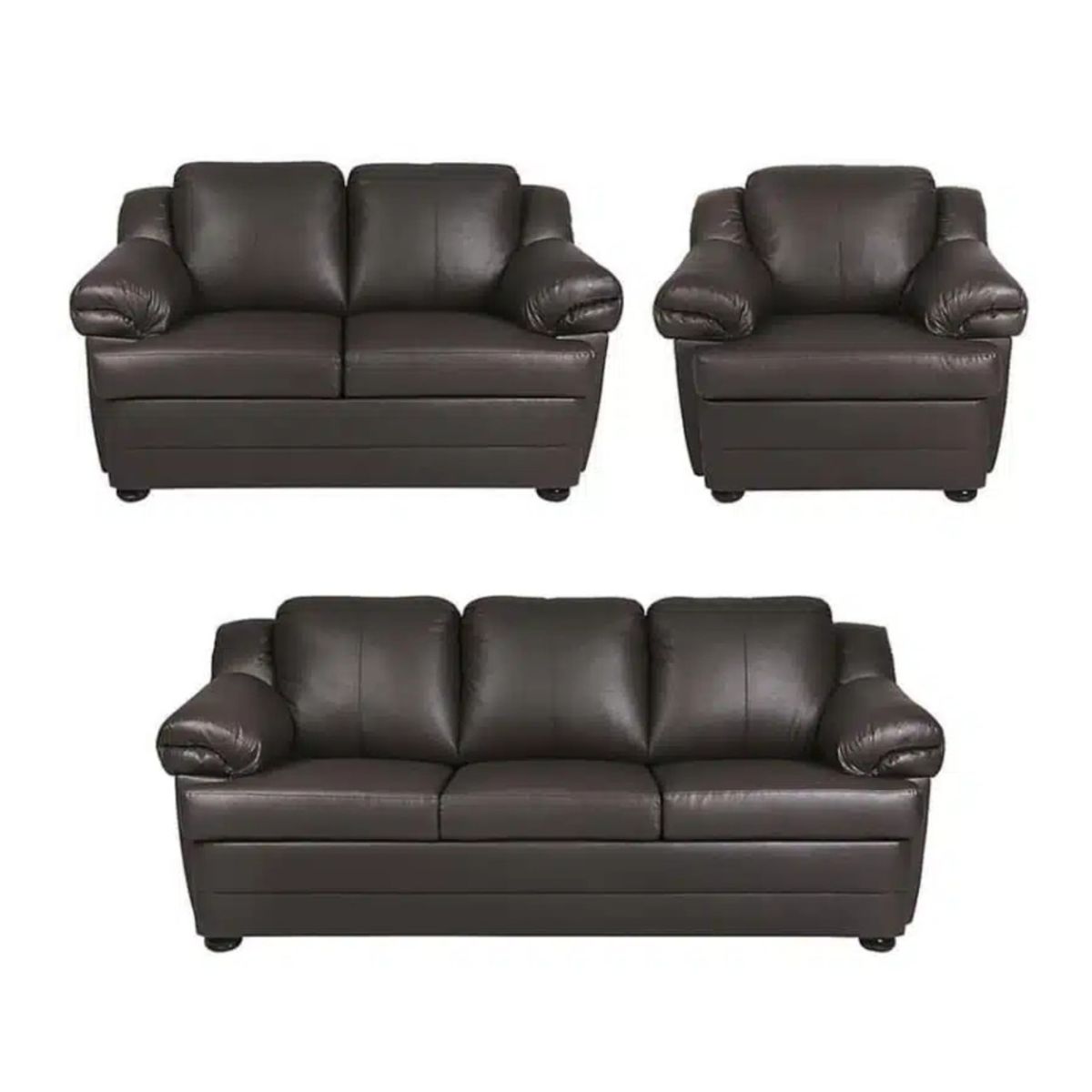 HOGAR & SPACIOS - HYS SALA 3 2 1 FOLLY NEGRO