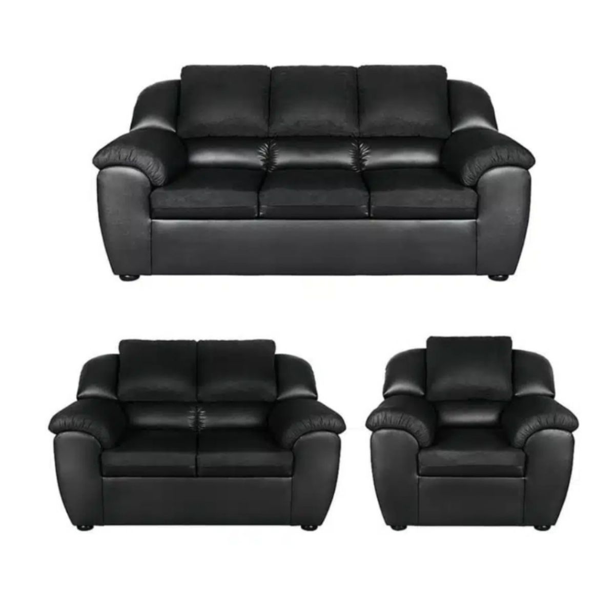 HOGAR & SPACIOS - HYS SALA 3 2 1 LAURA NEGRO