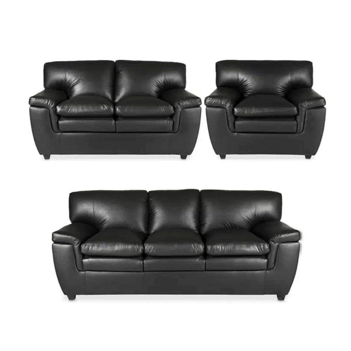 HOGAR & SPACIOS - HYS SALA 3 2 1 VADY NEGRO