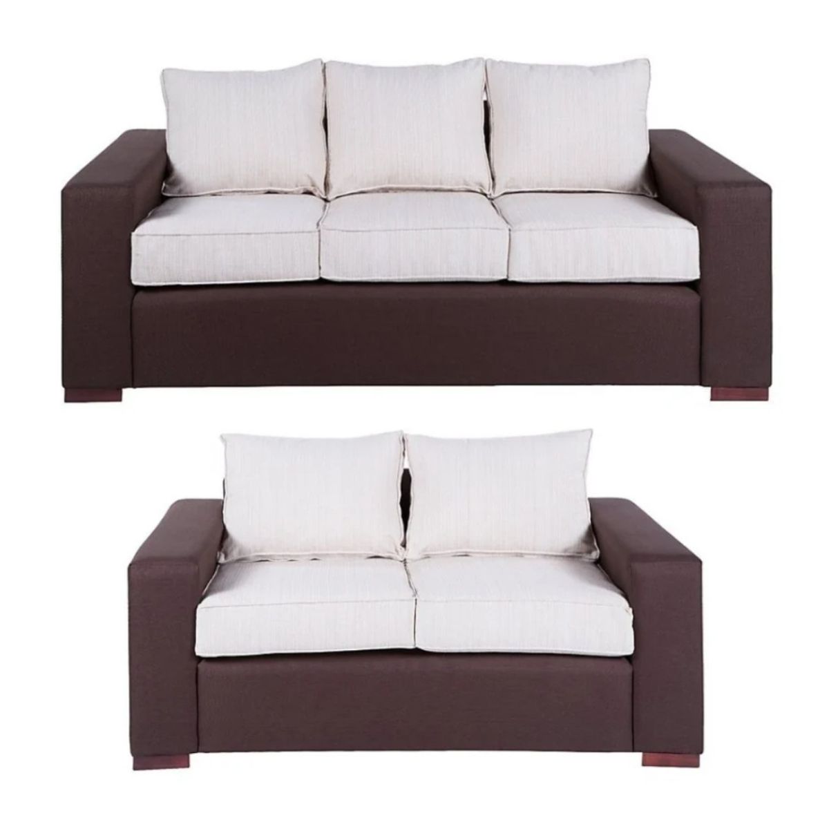 HOGAR & SPACIOS - HYS SALA 3 2 LAUSANA BLANCO