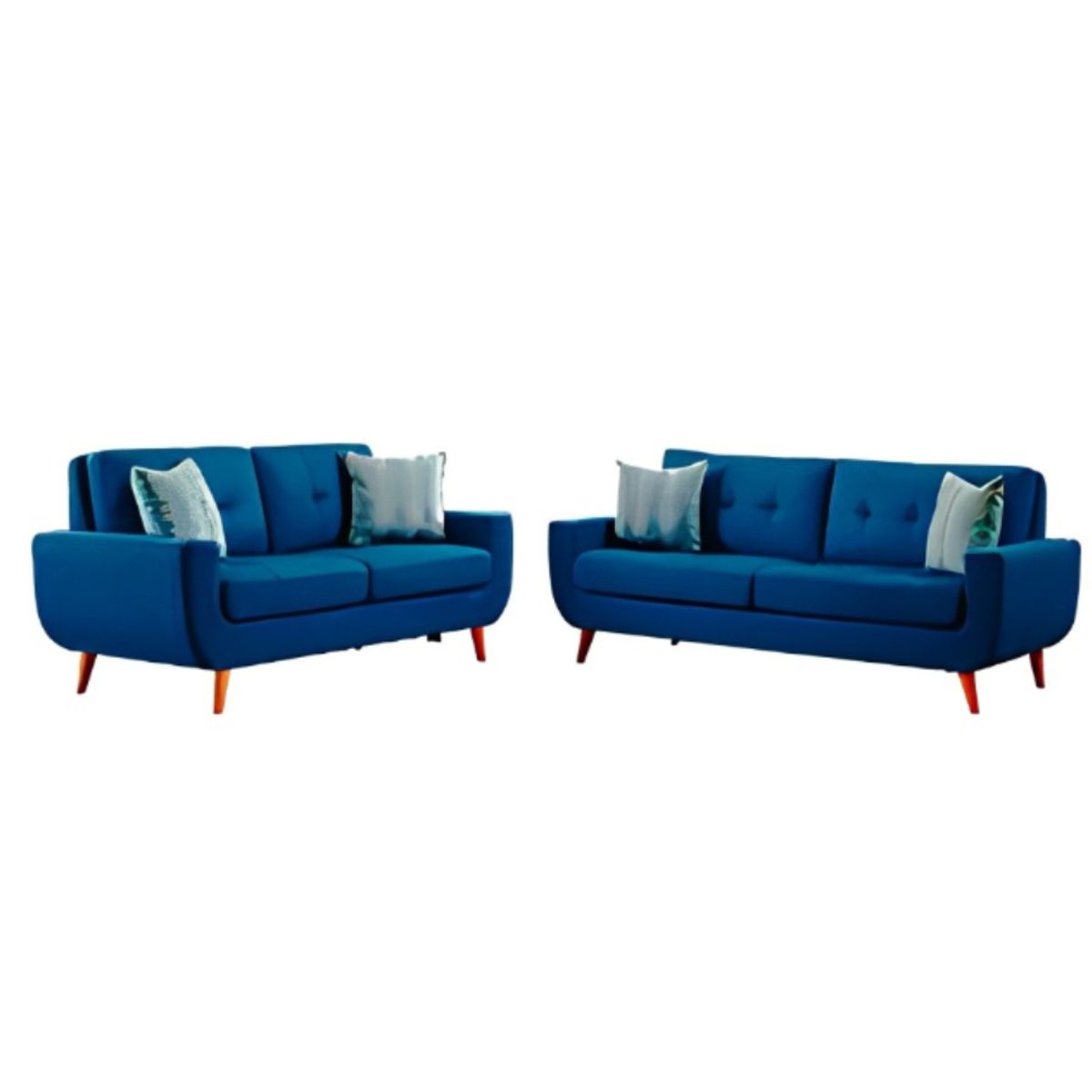 HOGAR & SPACIOS - HYS SALA 3 2 SAIFER AZUL NOCHE