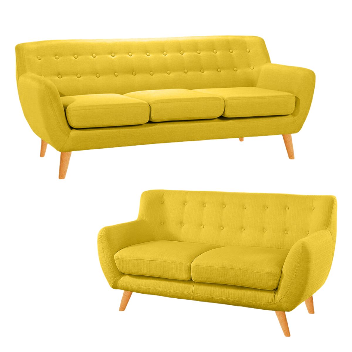 HOGAR & SPACIOS - HYS SALA 3 2 ZACK ORO