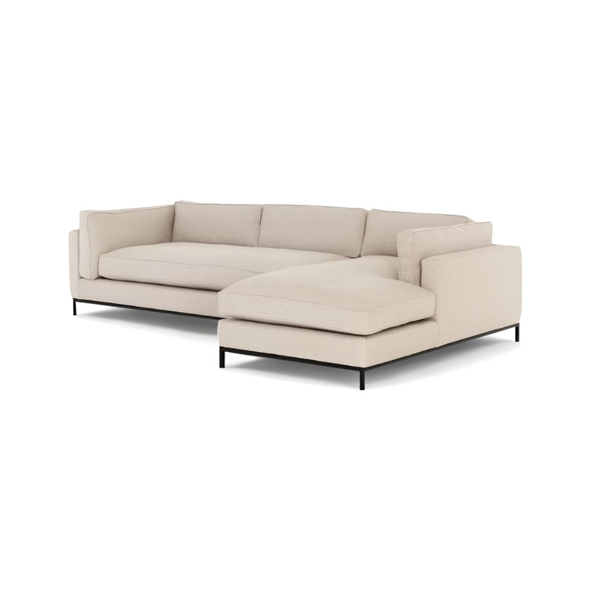 HOGAR & SPACIOS - HYS SECCIONAL DERECHO DETTO MADERA