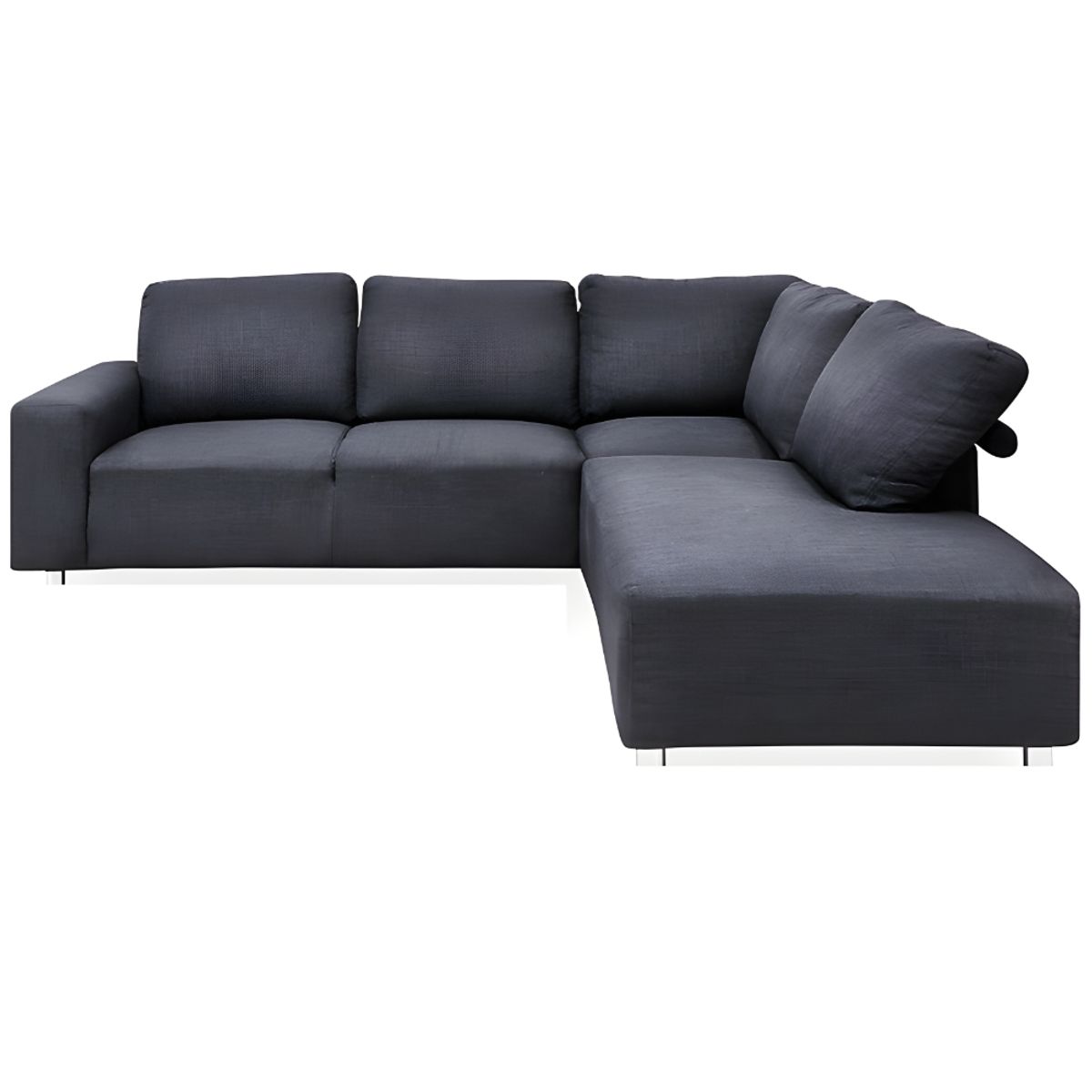 HOGAR & SPACIOS - HYS SECCIONAL DERECHO ORLEANS GRIS OSCURO