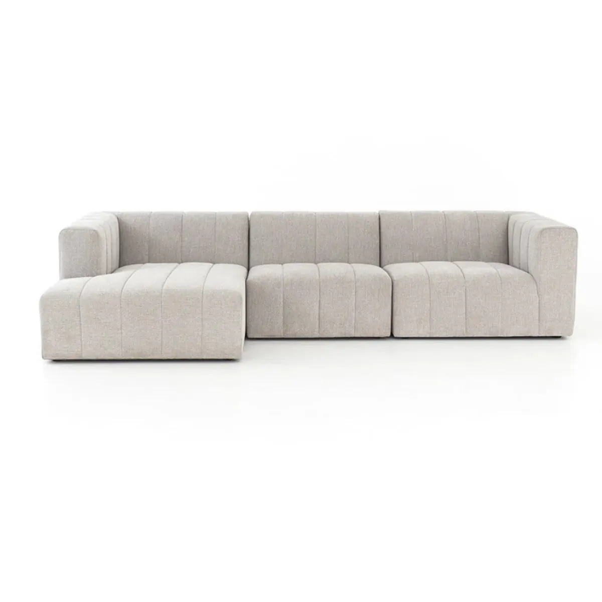 HOGAR & SPACIOS - HYS SECCIONAL IZQUIERDO ARTEMIS GRIS CLARO