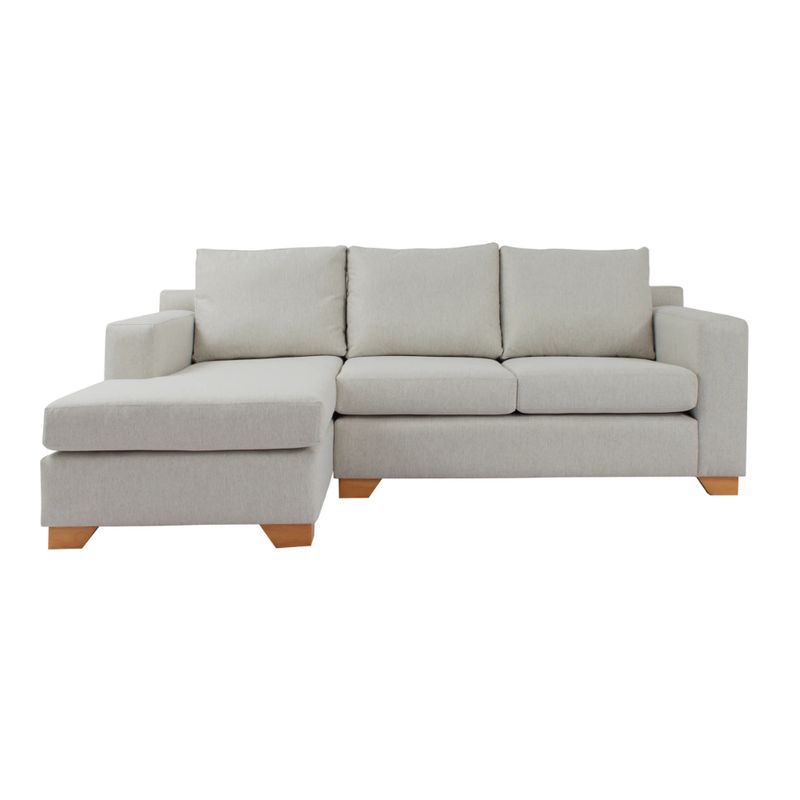 HOGAR & SPACIOS - HYS SECCIONAL IZQUIERDO SAFETI BEIGE