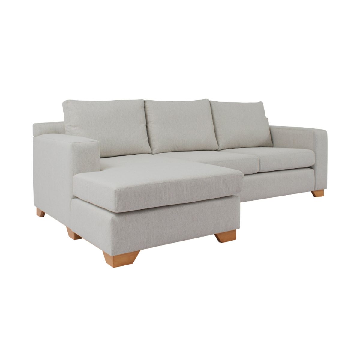 HOGAR & SPACIOS - HYS SECCIONAL IZQUIERDO SAFETI BEIGE