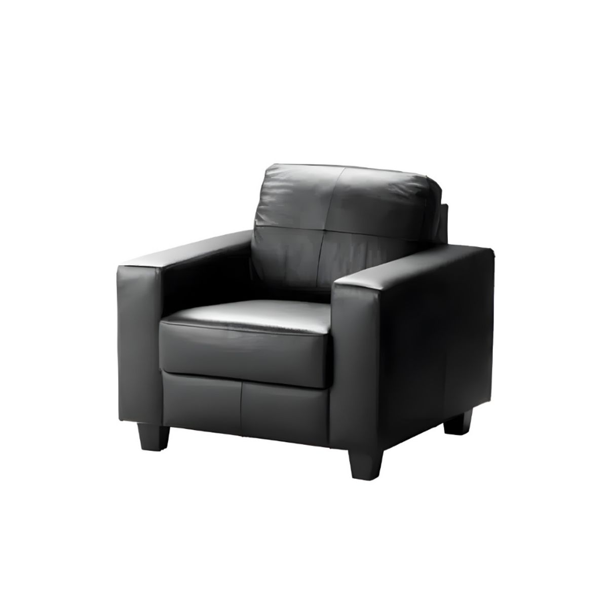 HOGAR & SPACIOS - HYS SILLON BUZIOS NEGRO