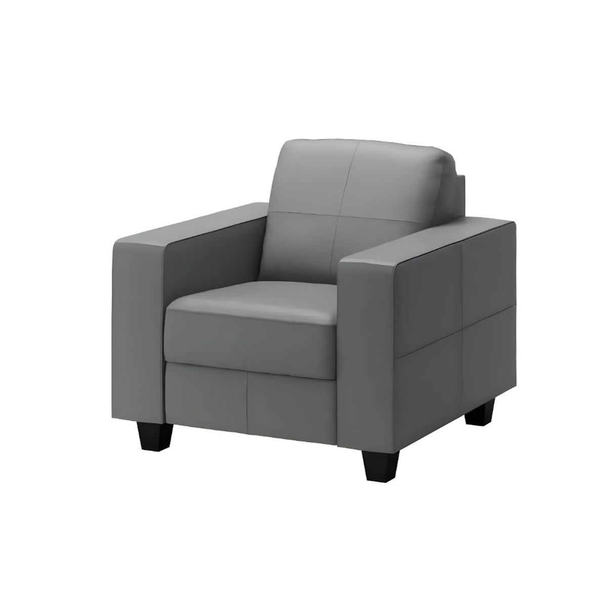 HOGAR & SPACIOS - HYS SILLON BUZIOS GRIS CLARO