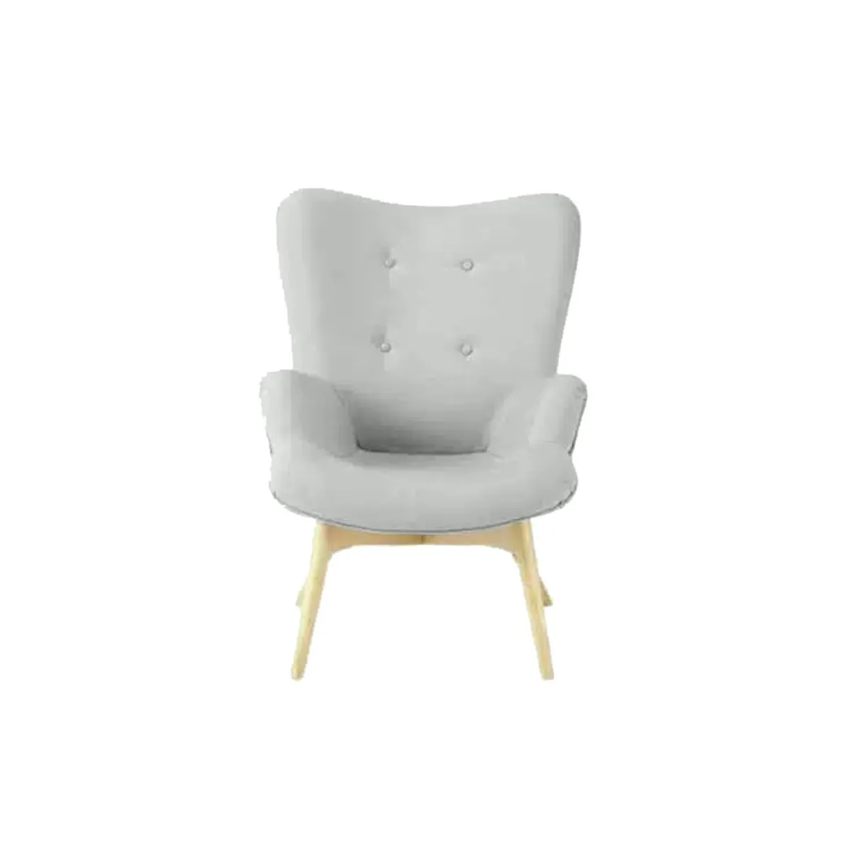 HOGAR & SPACIOS - HYS SILLON CRISTOBAL BLANCO