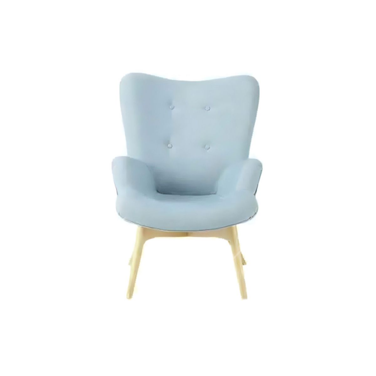 HOGAR & SPACIOS - HYS SILLON CRISTOBAL CELESTE AGUA