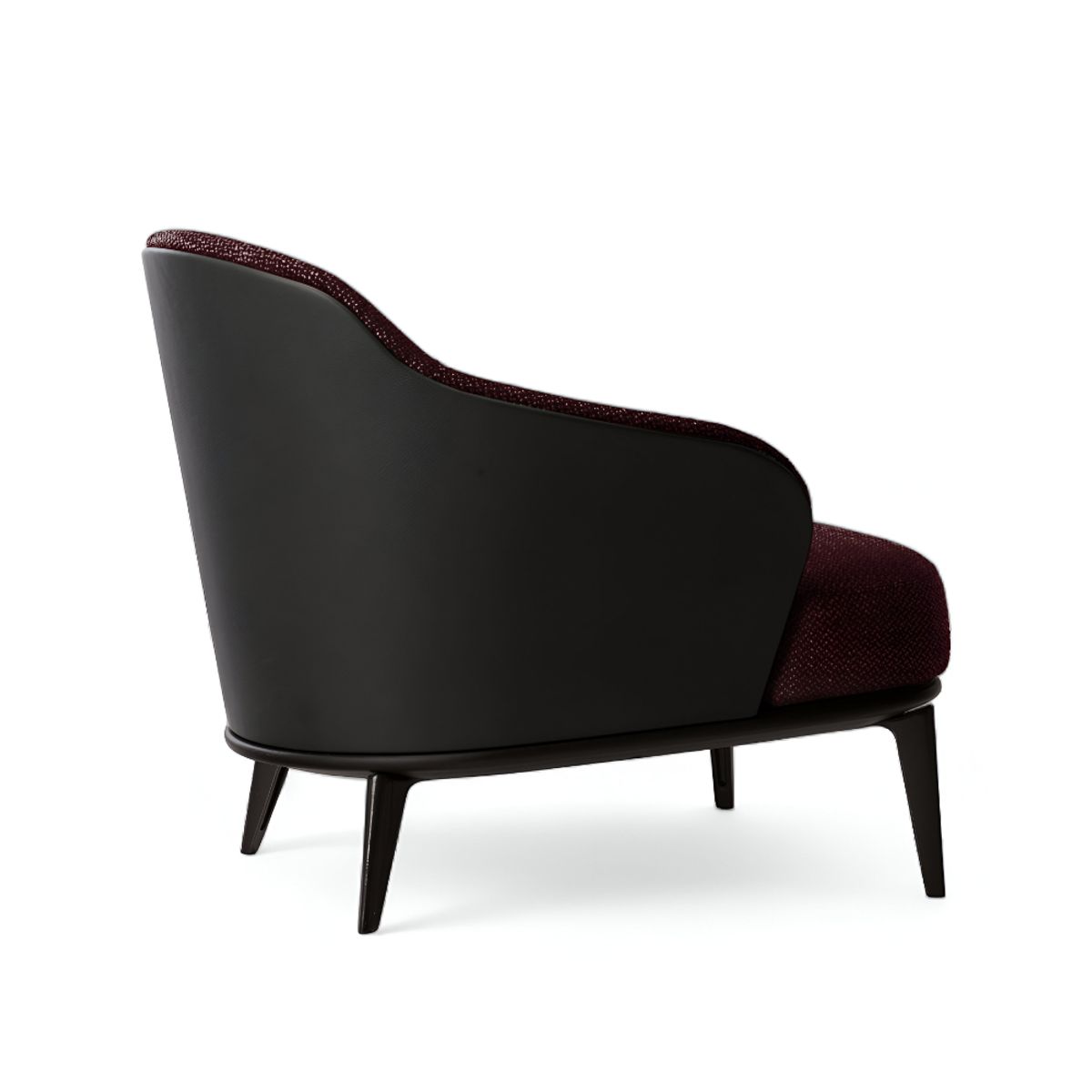 HOGAR & SPACIOS - HYS SILLON LAZ ROJO OSCURO CONTIHOGAR