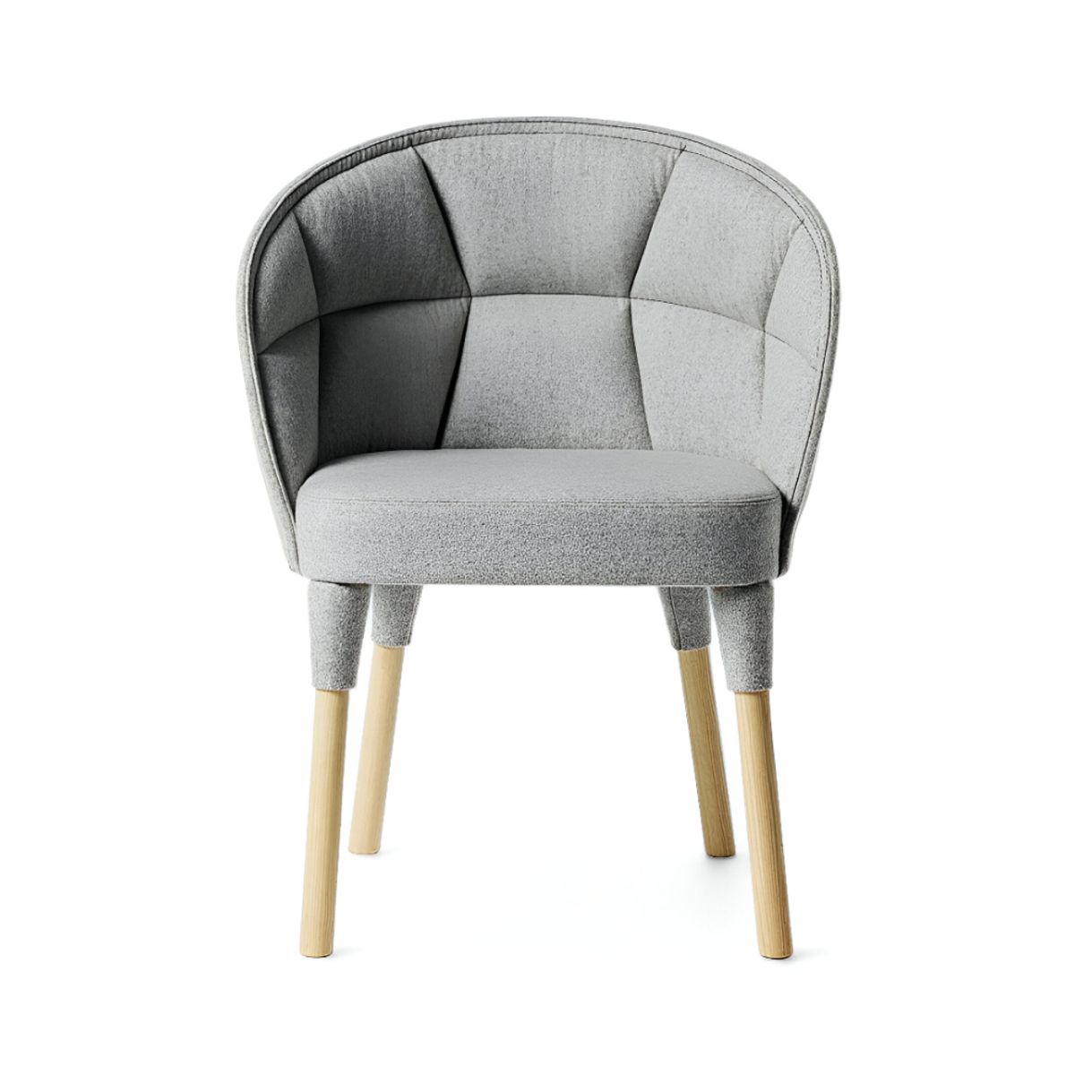 HOGAR & SPACIOS - HYS SILLON LEAF GRIS PIZARRA