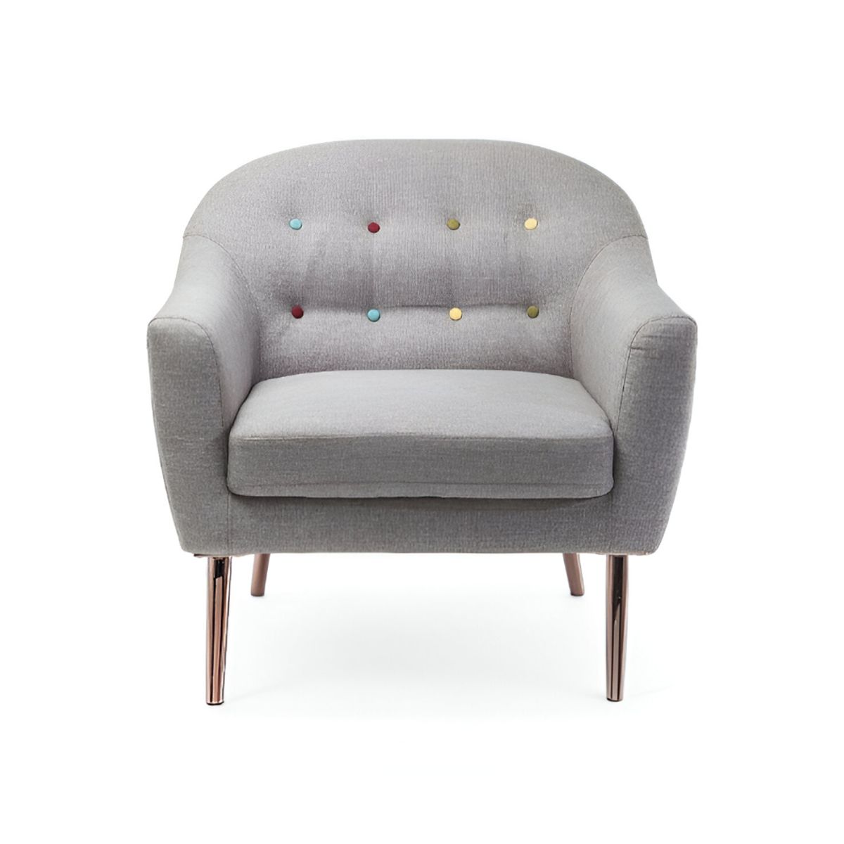 HOGAR & SPACIOS - HYS SILLON NATLE GRIS CLARO