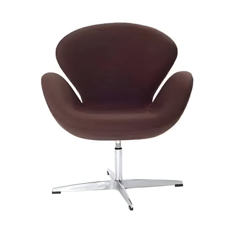 HOGAR & SPACIOS - HYS SILLON SWAN MARRON OSCURO