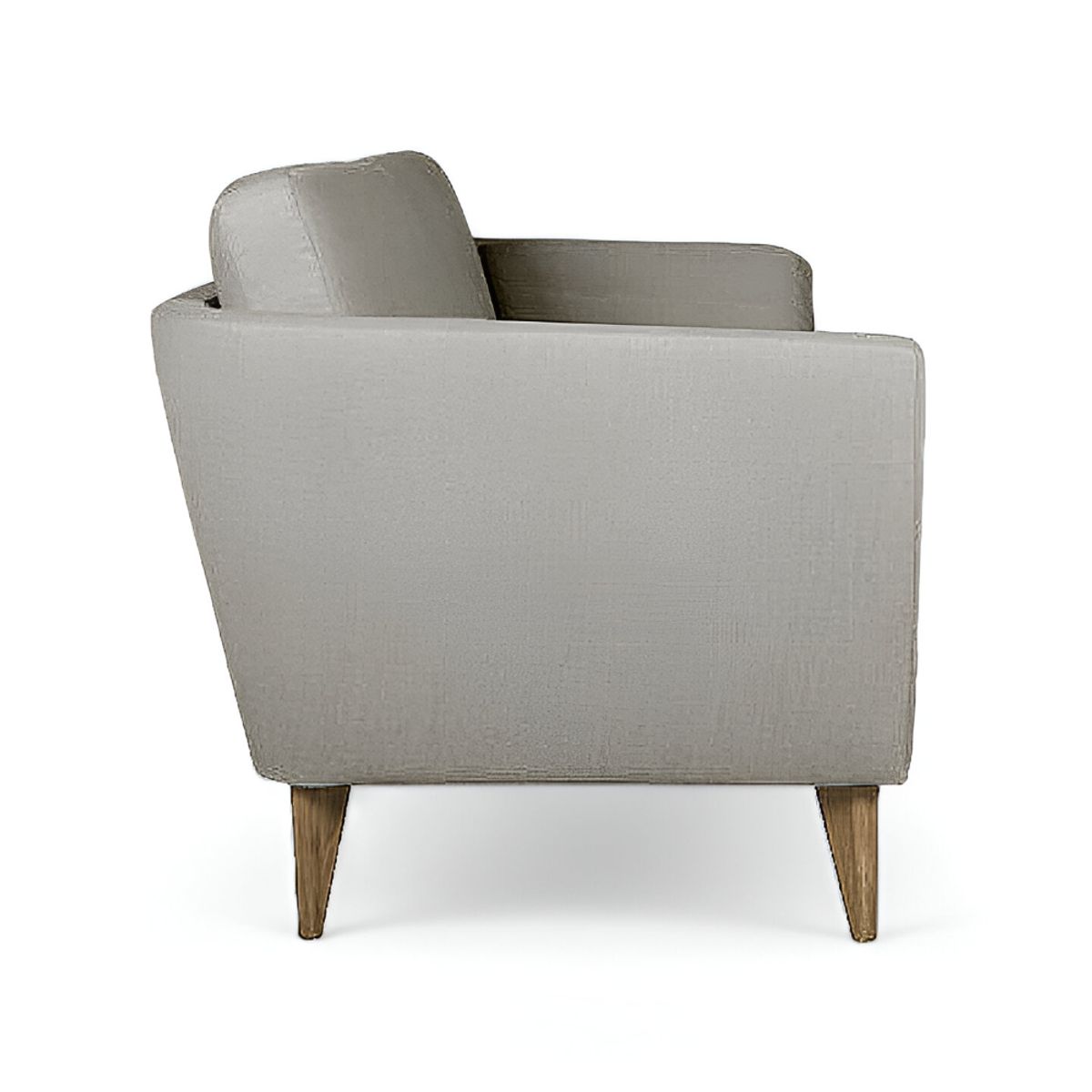 HOGAR & SPACIOS - HYS SOFA 2 CUERPOS ALENA MARRON CLARO