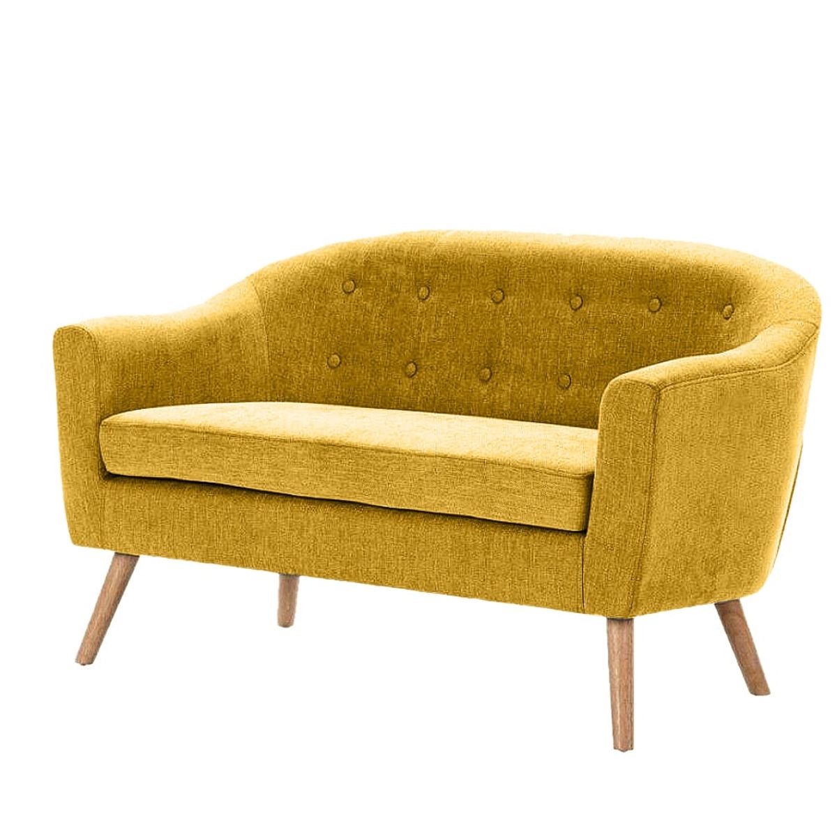 HOGAR & SPACIOS - HYS SOFA 2 CUERPOS AUTTY ORO