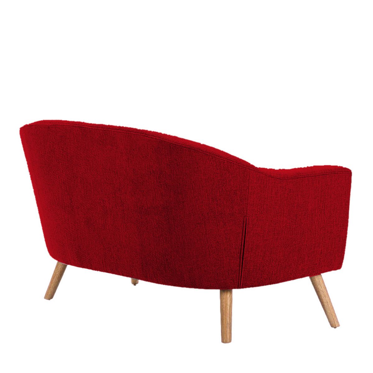 HOGAR & SPACIOS - HYS SOFA 2 CUERPOS AUTTY ROJO