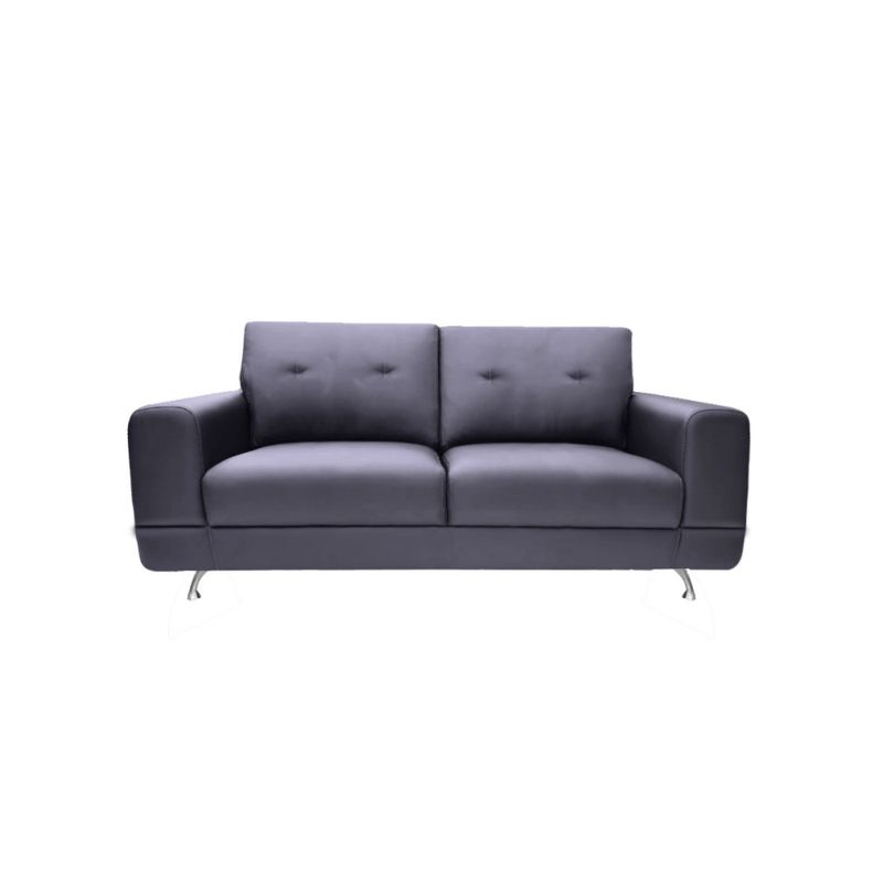 HOGAR & SPACIOS - HYS SOFA 2 CUERPOS BENEDETTO GRIS