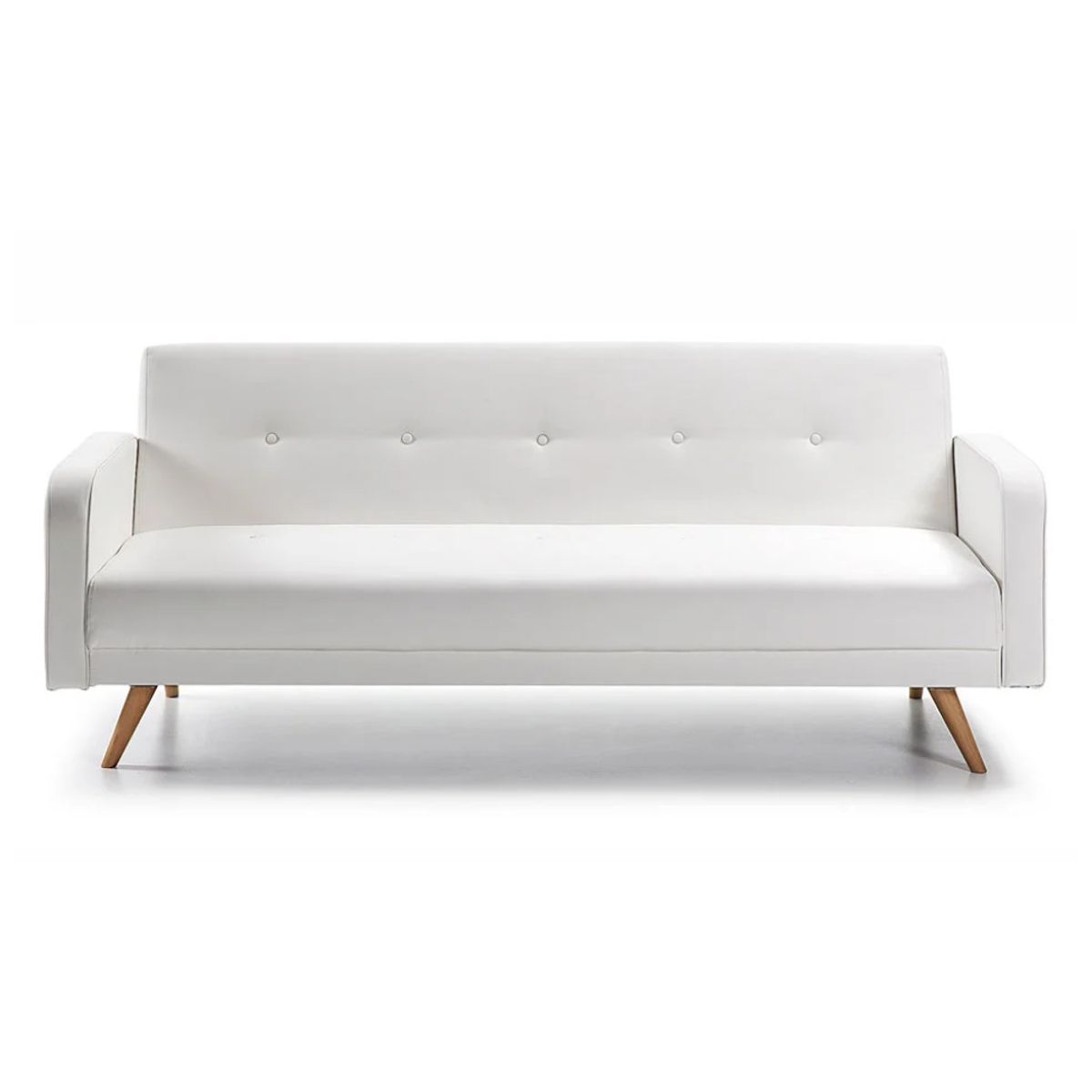 HOGAR & SPACIOS - HYS SOFA 2 CUERPOS LORENA BLANCO