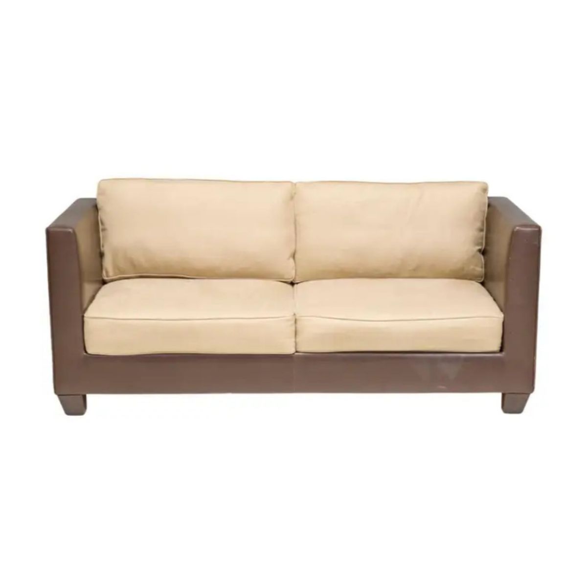HOGAR & SPACIOS - HYS SOFA 2 CUERPOS LYON BEIGE