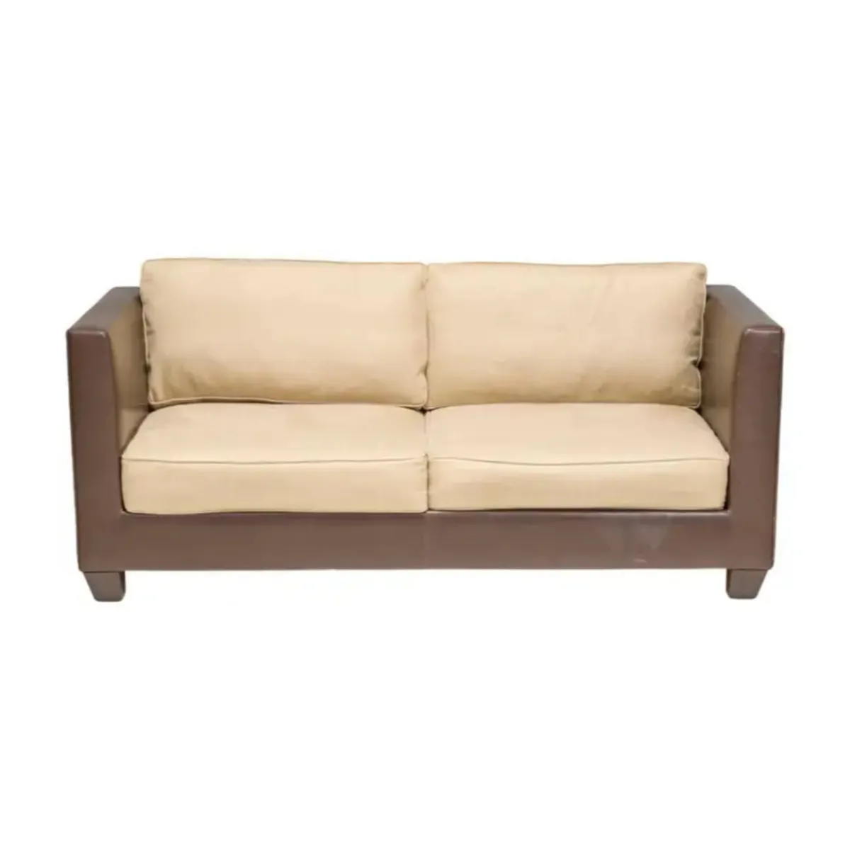 HOGAR & SPACIOS - HYS SOFA 2 CUERPOS LYON BEIGE