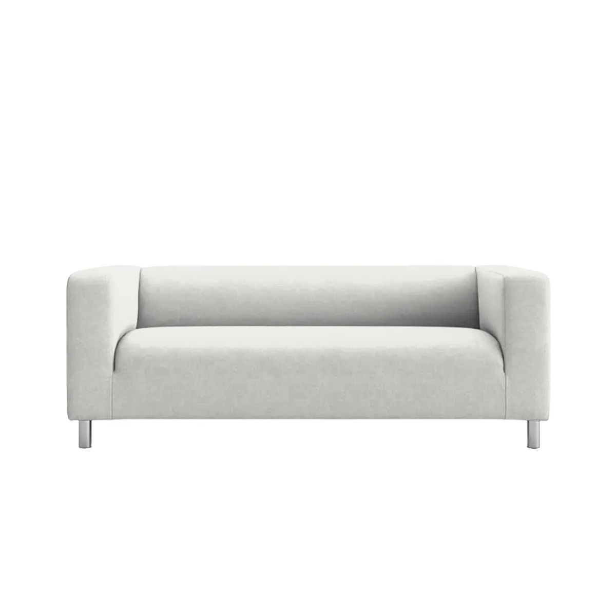 HOGAR & SPACIOS - HYS SOFA 2 CUERPOS SNOW BLANCO