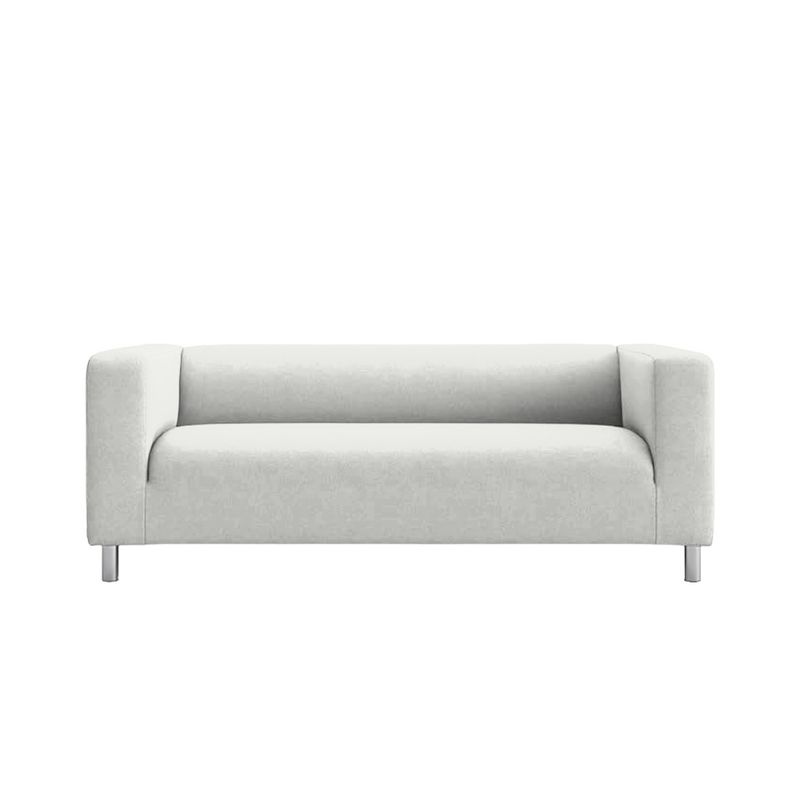 HOGAR & SPACIOS - HYS SOFA 2 CUERPOS SNOW BLANCO