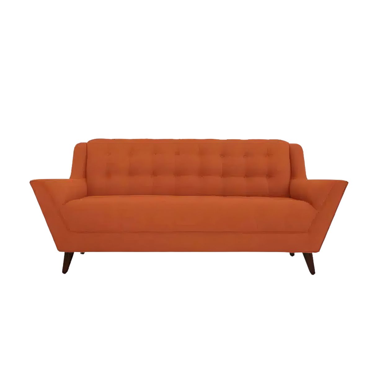 HOGAR & SPACIOS - HYS SOFA 2 CUERPOS VALISM NARANJA