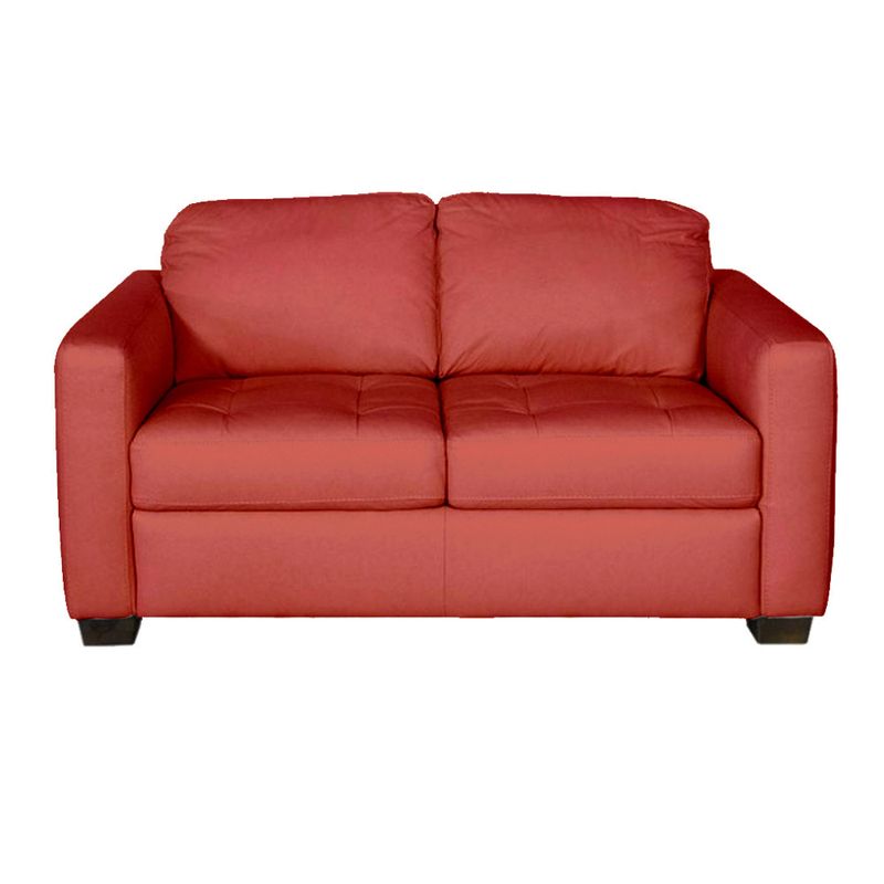 HOGAR & SPACIOS - HYS SOFA 2 CUERPOS VISION ROJO