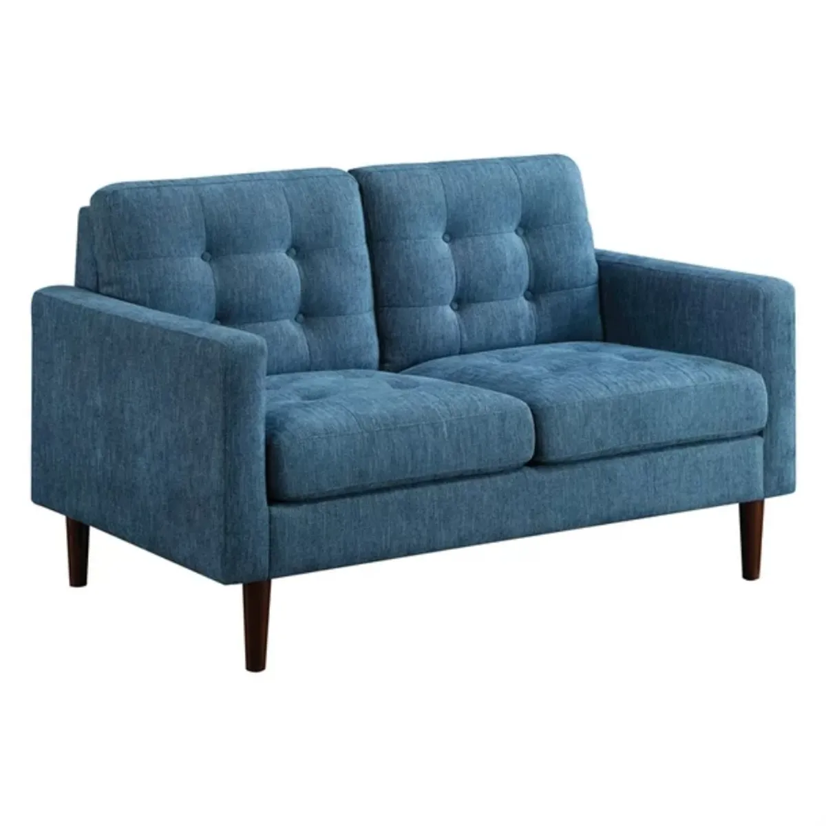 HOGAR & SPACIOS - HYS SOFA 2 CUERPOS VIVY AZUL NOCHE