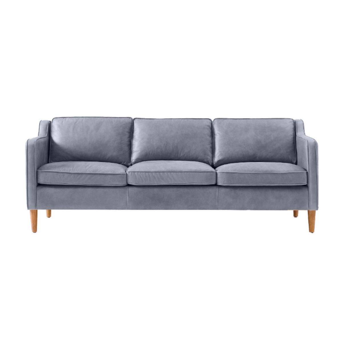 HOGAR & SPACIOS - HYS SOFA 3 CUERPOS ACUARIO GRIS