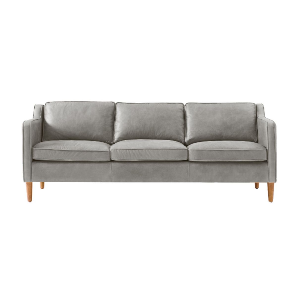 HOGAR & SPACIOS - HYS SOFA 3 CUERPOS ACUARIO GRIS CLARO