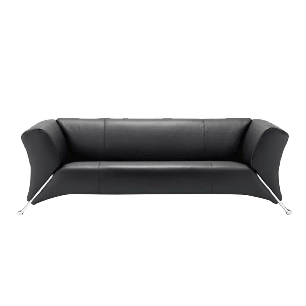 HOGAR & SPACIOS - HYS SOFA 3 CUERPOS FORDI NEGRO