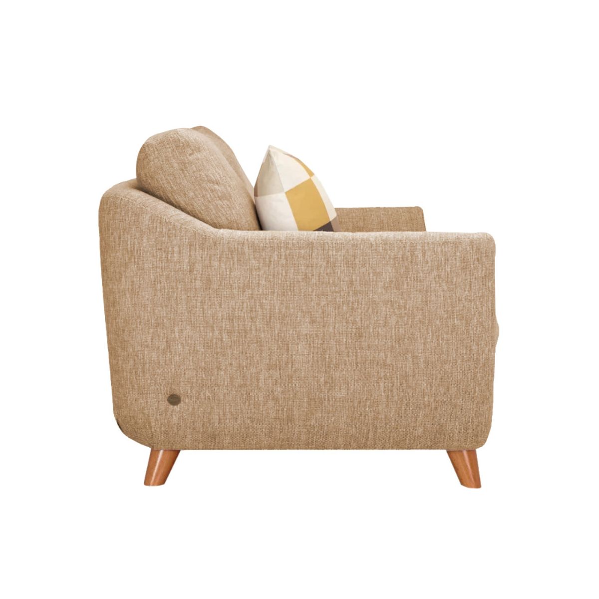 HOGAR & SPACIOS - HYS SOFA 3 CUERPOS LOUIS BEIGE
