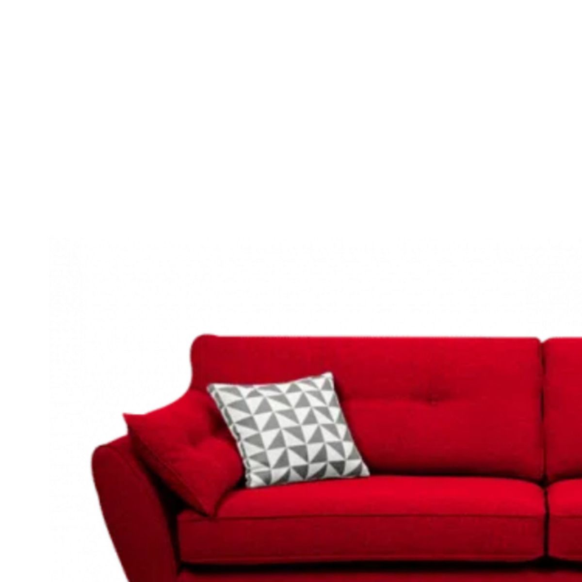 HOGAR & SPACIOS - HYS SOFA 3 CUERPOS MAGNO ROJO