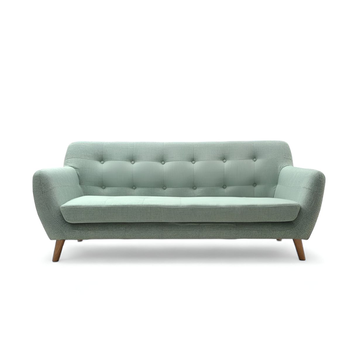 HOGAR & SPACIOS - HYS SOFA 3 CUERPOS MARTIN GRIS CLARO