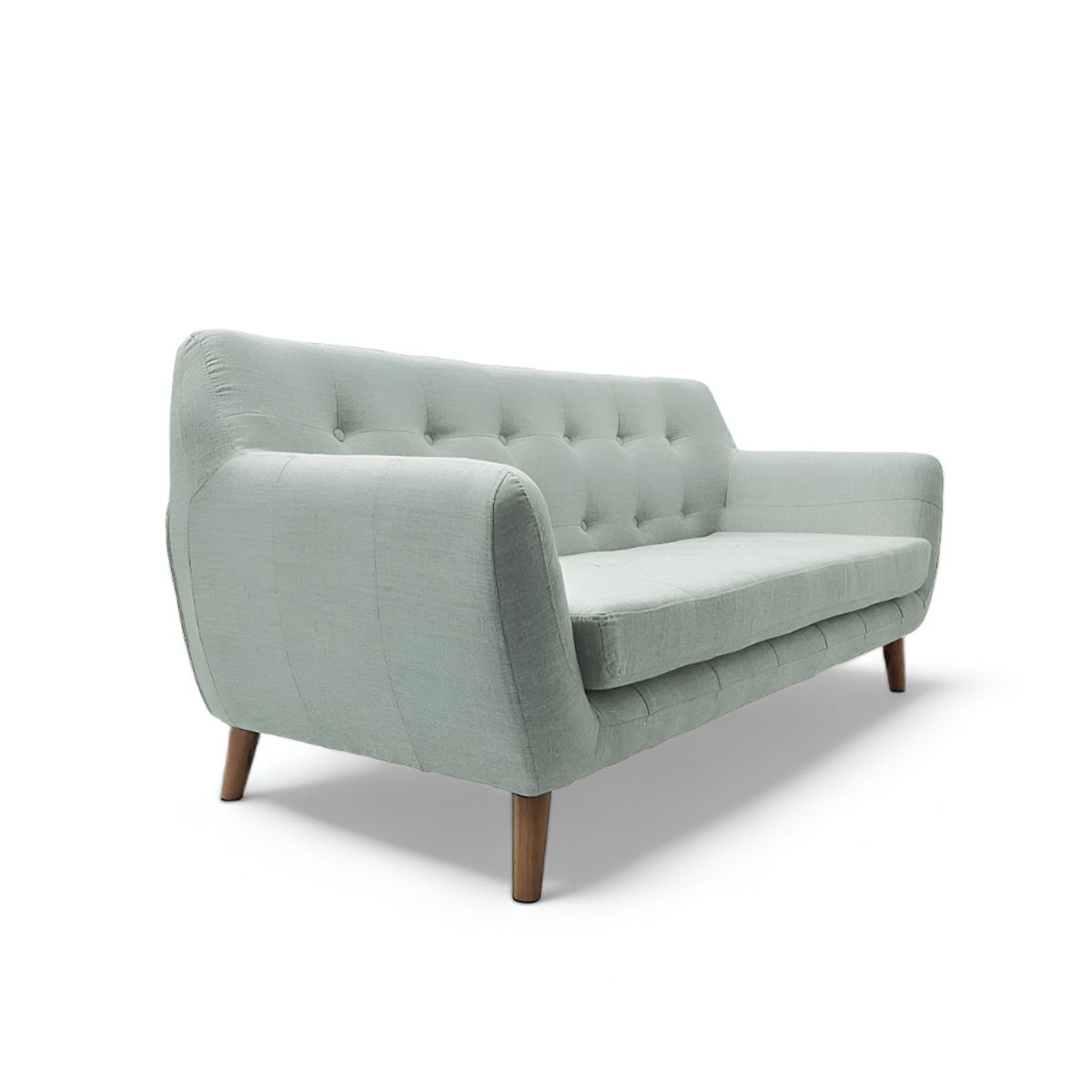 HOGAR & SPACIOS - HYS SOFA 3 CUERPOS MARTIN GRIS CLARO
