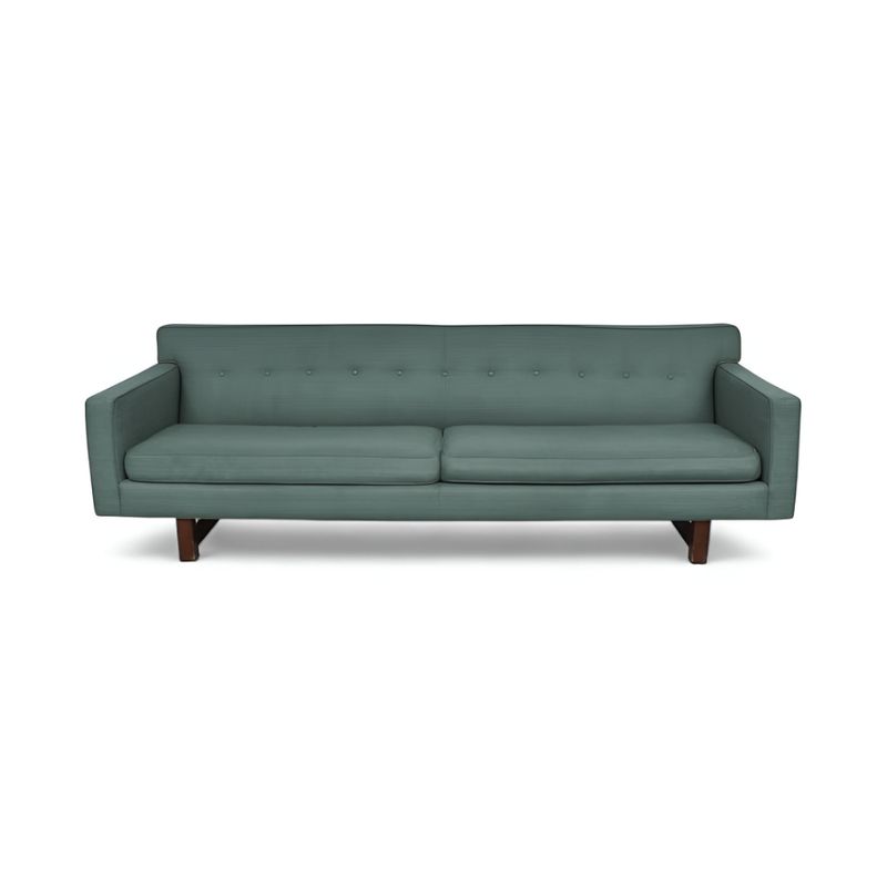 HOGAR & SPACIOS - HYS SOFA 3 CUERPOS NOA VERDE MAR