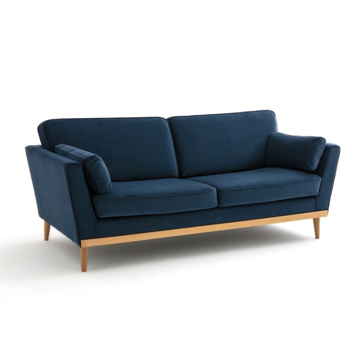 HOGAR & SPACIOS - HYS SOFA 3 CUERPOS OZTELLA AZUL NOCHE
