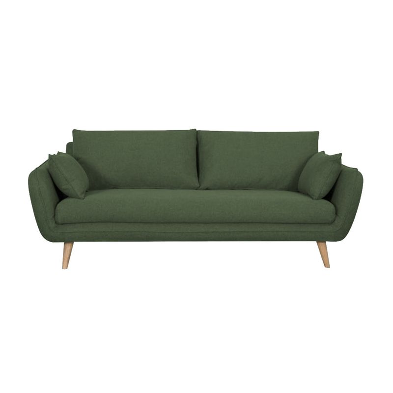 HOGAR & SPACIOS - HYS SOFA 3 CUERPOS TAURO VERDE CARCEL