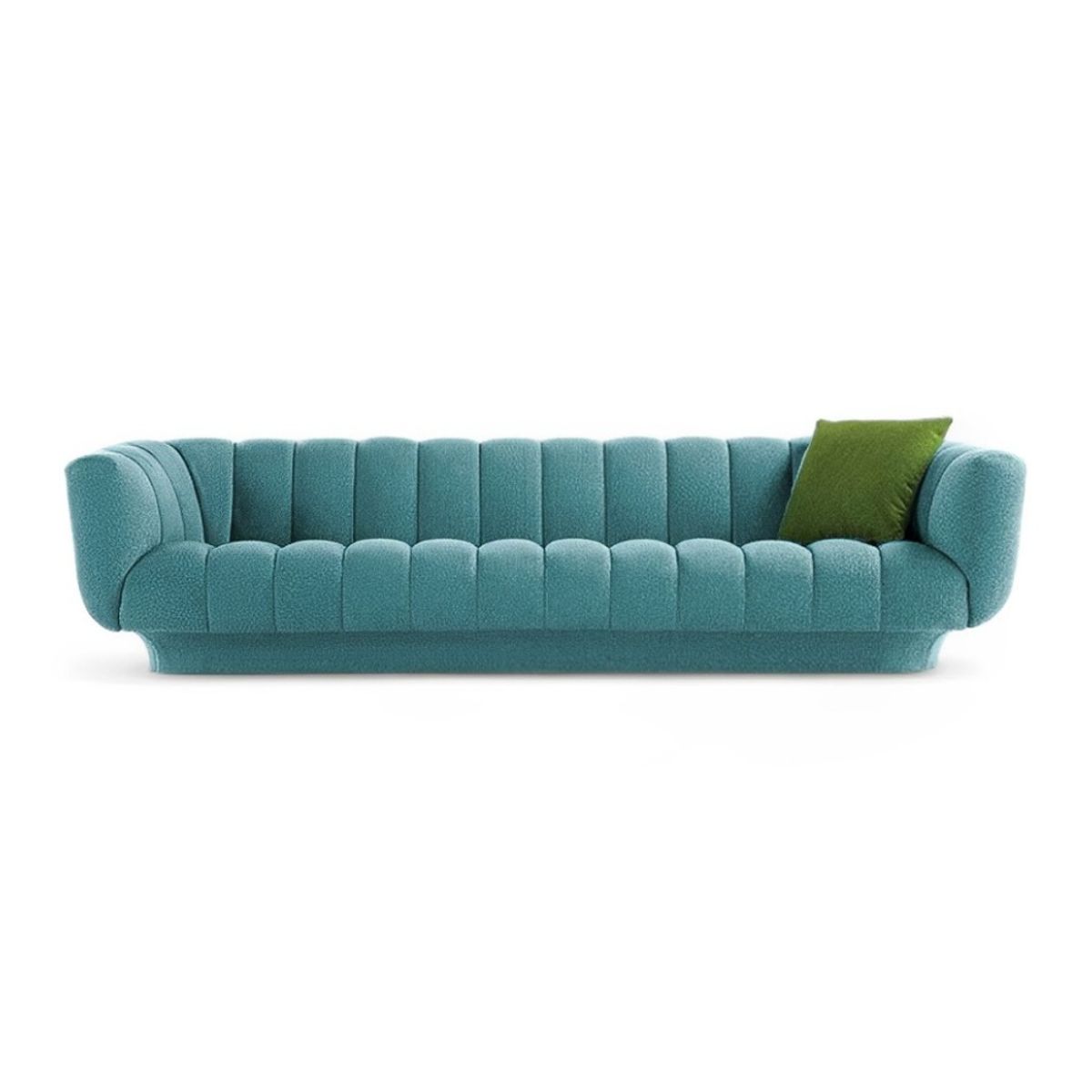 HOGAR & SPACIOS - HYS SOFA 4 CUERPOS ALTU AZUL ACERO