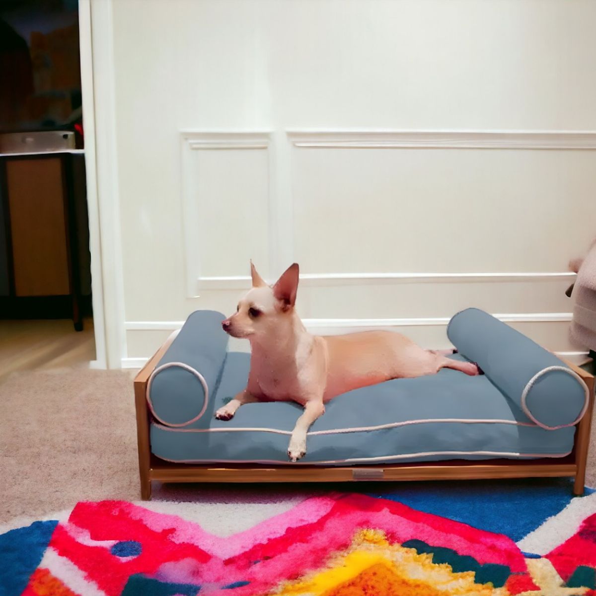 HOGAR & SPACIOS - HYS SOFA PETSY GRIS CONTIHOGAR