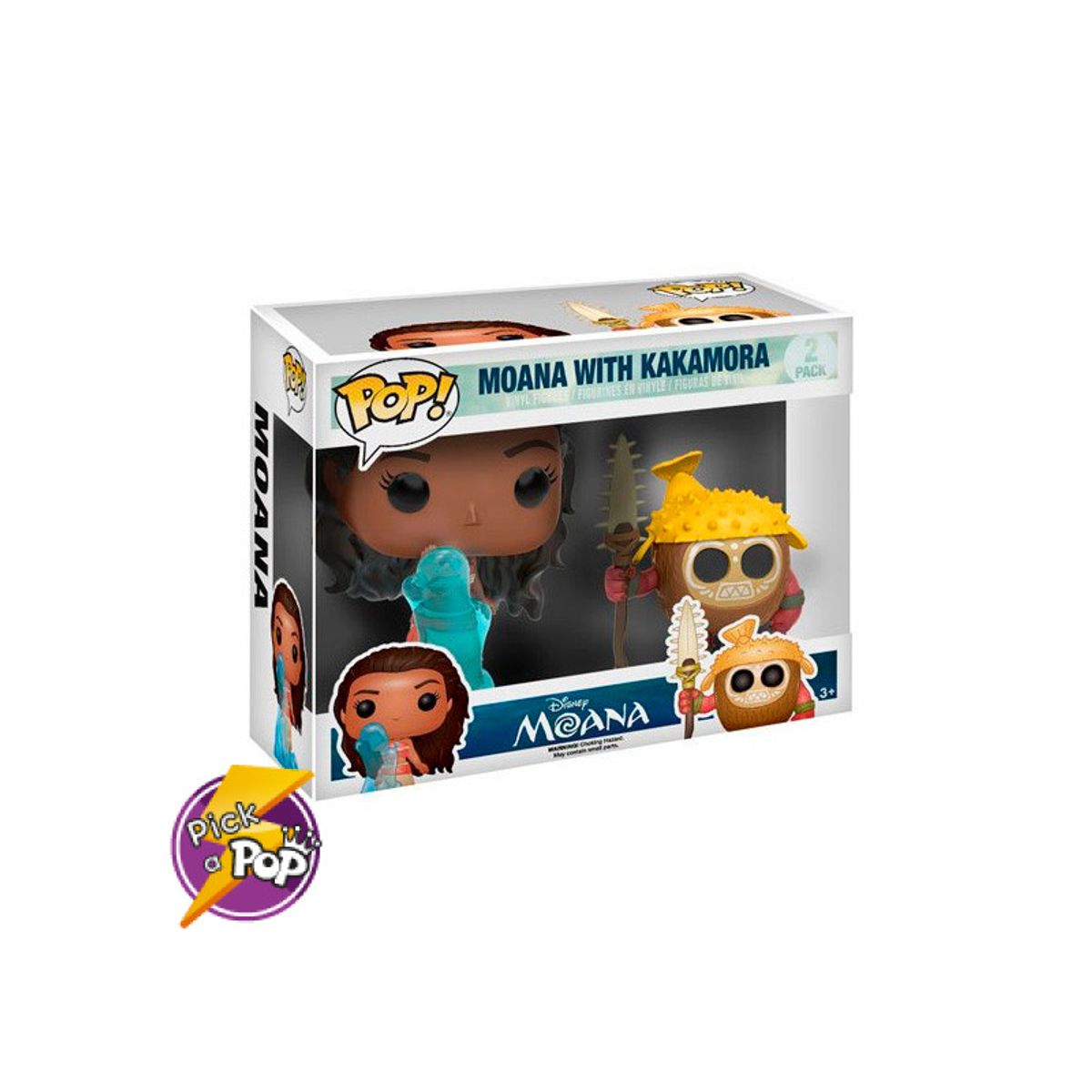 FUNKO - MOANA Y KAKAMORA FUNKO 2 PACK
