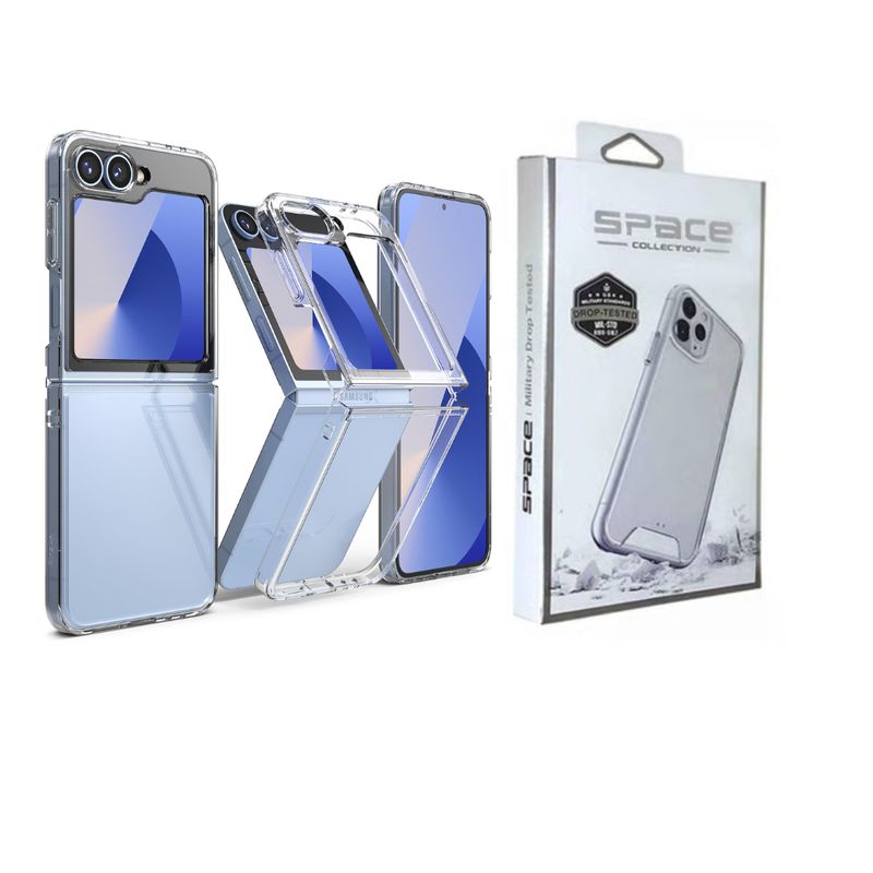 SPACE - CASE SPACE TRANSPARENTE PARA SAMSUNG Z FLIP 6