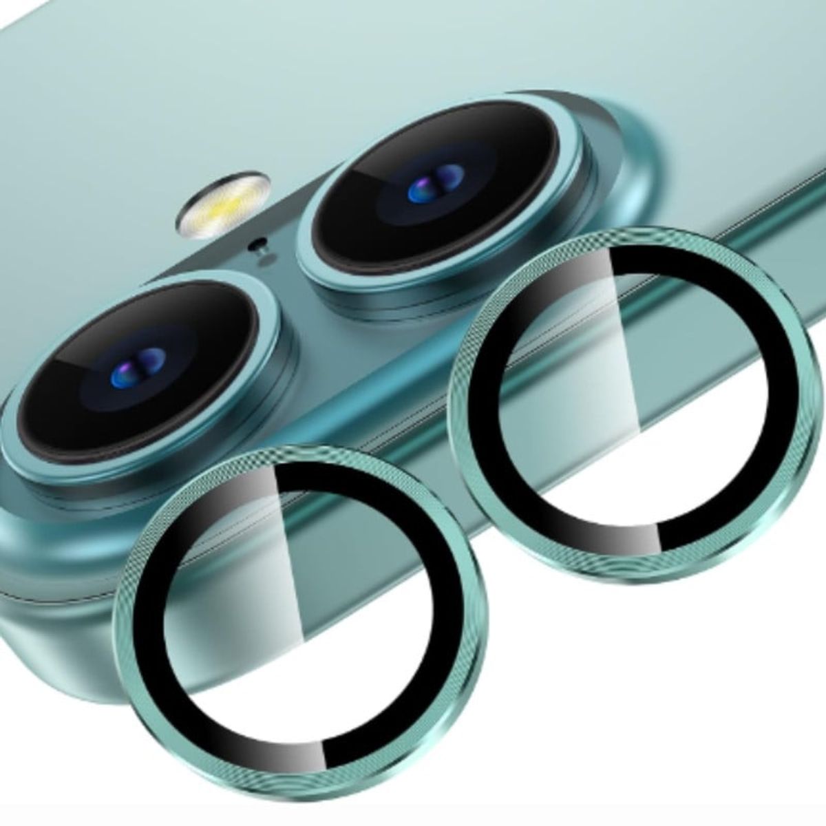 CASE - Mica de Camara Individual Para Iphone 16 Plus - Verde