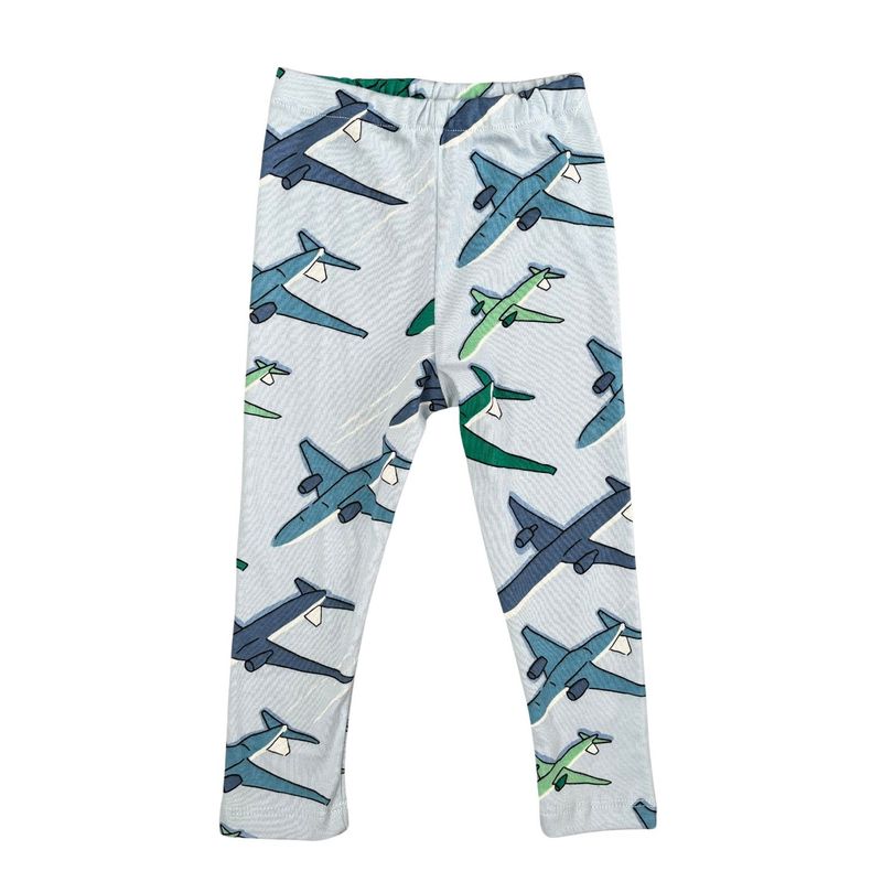 RED CARROT - Pantalon celeste con aviones